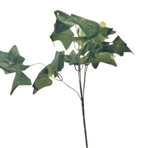 Artificial Ivy Vine Stem Branch Pick Green Leaves Floral Craft Decoration